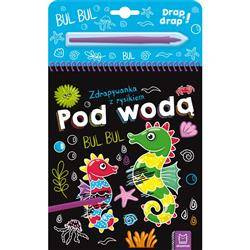 Zdrapywanka z rysikiem. Pod wodą. Wydrapywanka