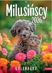 Kalendarz ścienny 2026 A4 Milusińscy