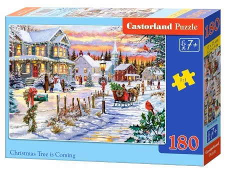 Puzzle 180 el Choinka