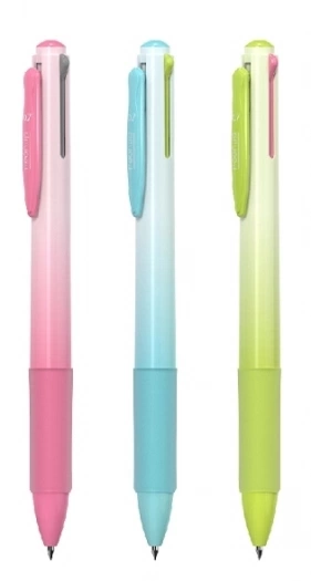 DELI długopis czterokolorowy 0,7 mm seria Neon mix kolorów