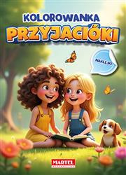 Kolorowanka z naklejkami Przyjaciele. Przyjaciółki