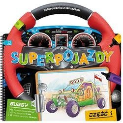 Superpojazdy. Kolorowanka z tatuażami 1 Aksjomat
