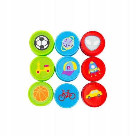 Stempelki zapachowe ASTRAFUN BOYS – 9 szt
