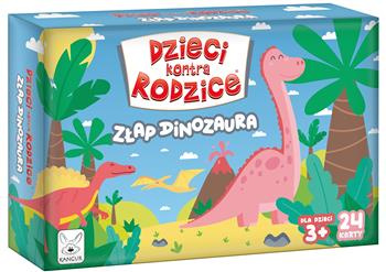 Dzieci kontra rodzice. Złap dinozaura