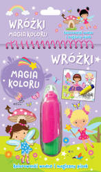 Wróżki. Magia koloru. Kolorowanki wodne
