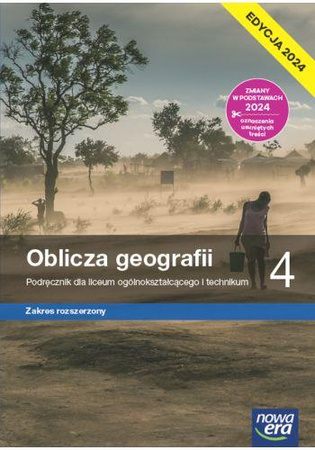 Oblicza geografii LO 4. Podręcznik. Zakres rozszerzony. 