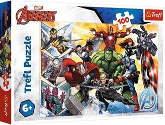 Puzzle 100 Siła Avengersów Marvel