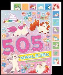 Moje Jednorożce 505 naklejek część 1. W krainie słodkości