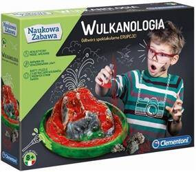 Wulkanologia Naukowa zabawa Clementoni