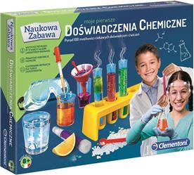 Moje pierwsze doświadczenia chemiczne CLEMENTONI