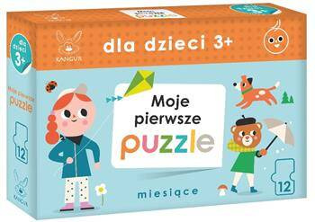 Dla dzieci 3+ Moje pierwsze Puzzle. Miesiące