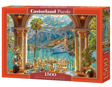 Puzzle 1500 Mediterranean Dessert / Śródziemnomorski deser