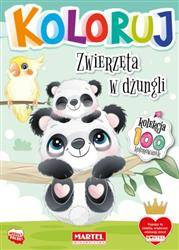 Kolekcja Koloruj - Zwierzęta w dżungli