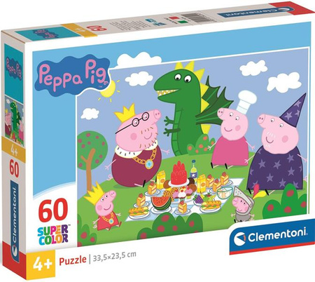Puzzle 60 Świnka Peppa