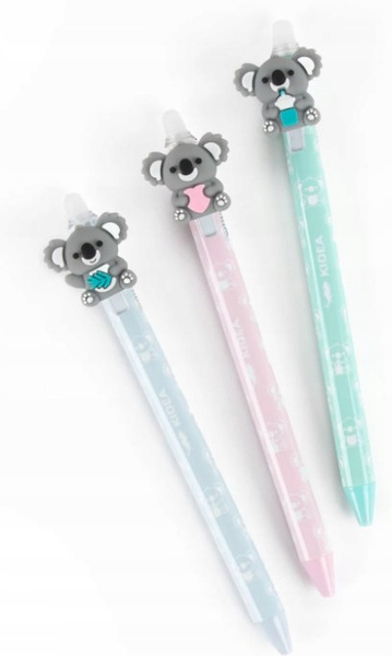 Długopis wymazywalny autmatyczny z figurką B  Kidea koala