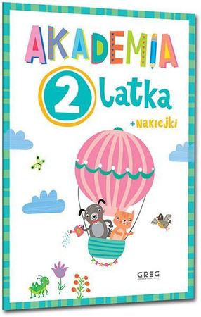 Akademia 2-latka z naklejkami