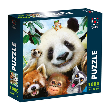 Puzzle 1000 Zoo selfie