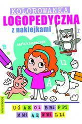 Kolorowanka logopedyczna z naklejkami 1