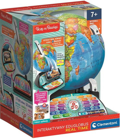 Interaktywny Eduglobus Real Time 50848