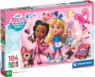 Puzzle 104 Piekarnia Alicji w Krainie Czarów
