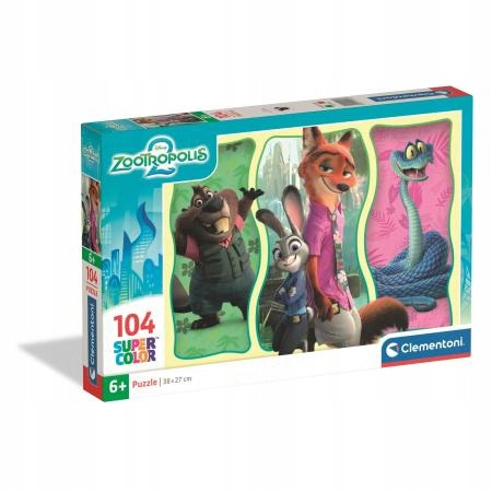 Puzzle 104 elem Zootopia 2 25081