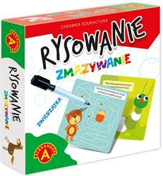 Rysowanie zmazywanie -zwierzątka