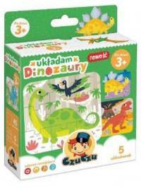 Układam DINOZAURY dla dzieci 3+