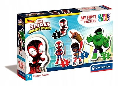 Moje pierwsze puzzle 3/6/9/12 Spidey i przyjaciele 20836