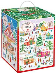 Puzzle 4x150 Puzzlove Zima CzuCzu