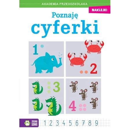 Akademia przedszkolaka. Poznaję cyferki