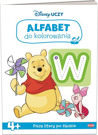 Disney uczy. Kubuś i przyjaciele. Alfabet do kolorowania