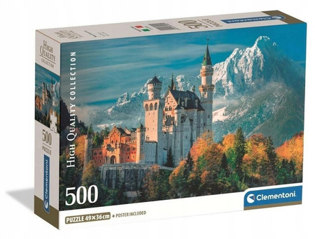 Puzzle 500 el Neuschwanstein castle  35589