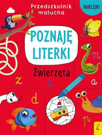 Przedszkolnik malucha. Poznaję literki. Zwierzęta