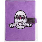 Pamiętnik pluszowy zamykany Hatchimals