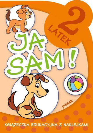 Ja sam! 2 latek Piesek (z naklejkami)