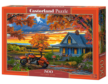 Puzzle 500 Autumn Ride / Jesienna Przejażdżka