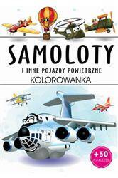 Samoloty kolorowanka