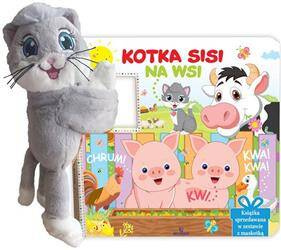 Kotka Sisi na wsi książka z maskotką