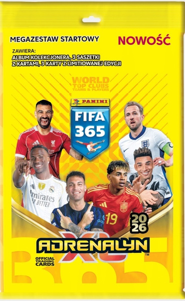 Panini Fifa Adrenalyn XL 2026 Megazestaw startowy