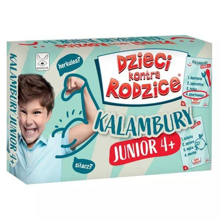 Dzieci kontra rodzice. Kalambury Junior 4+