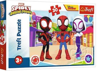 Puzzle 30 Przygody Spiday'a i przyjaciół