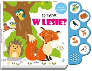 Książka dźwiękowa .Co słychać w lesie,