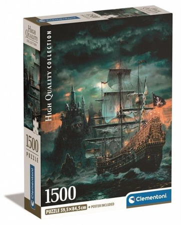 Puzzle 1500 Compact The Pirates Ship