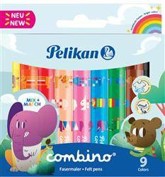 Flamastry Colorella Super Combino 9 kolorów