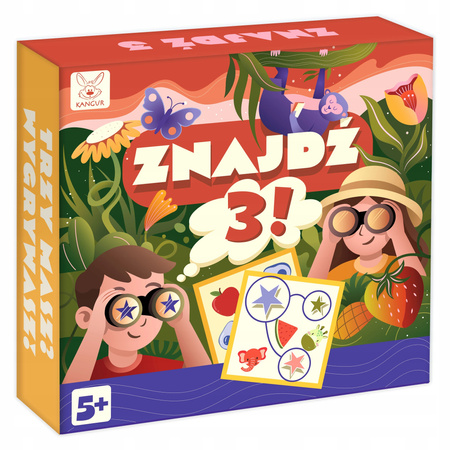 Gra planszowa Znajdź 3!