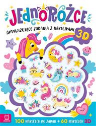 Jednorożce. Aktywizujące zadania z naklejkami 3D