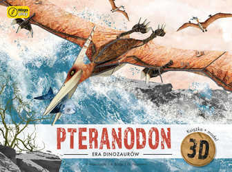 Puzzle 3D i książka. Pteranodon