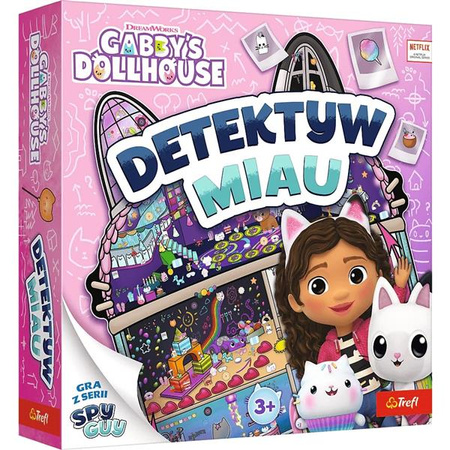 GRA DETECTIVE-MEOW Detektyw Miau Koci Domek Gabi