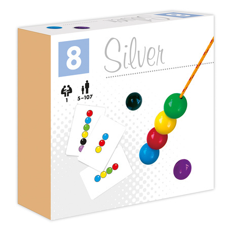 Gra Kule na sznurku silver