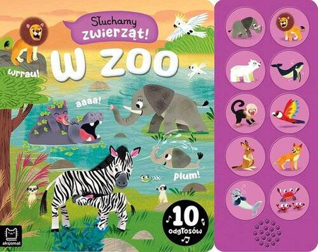Słuchamy zwierząt W zoo 10 odgłosów